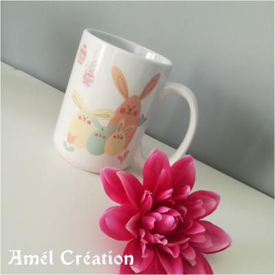 MUG - modèle pâques lapins