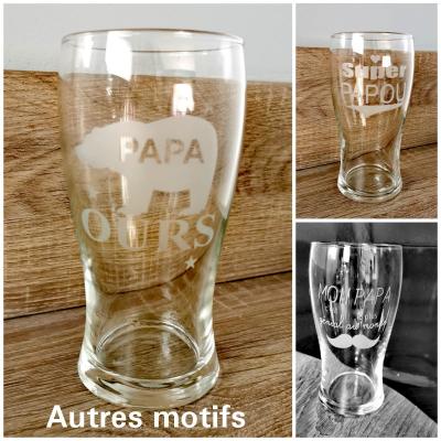 Verre à personnaliser - différents motifs