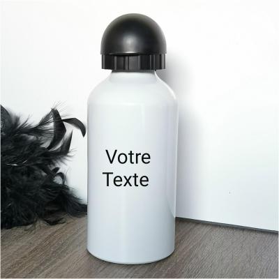 Gourde alum - votre texte