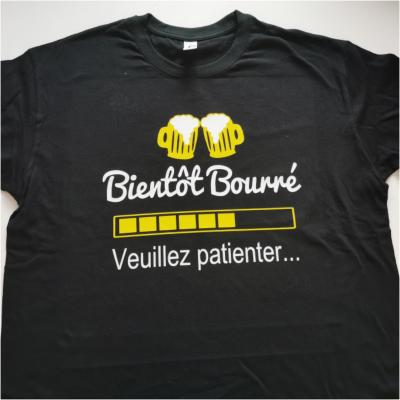 Tee shirt MC homme - bientôt bourré