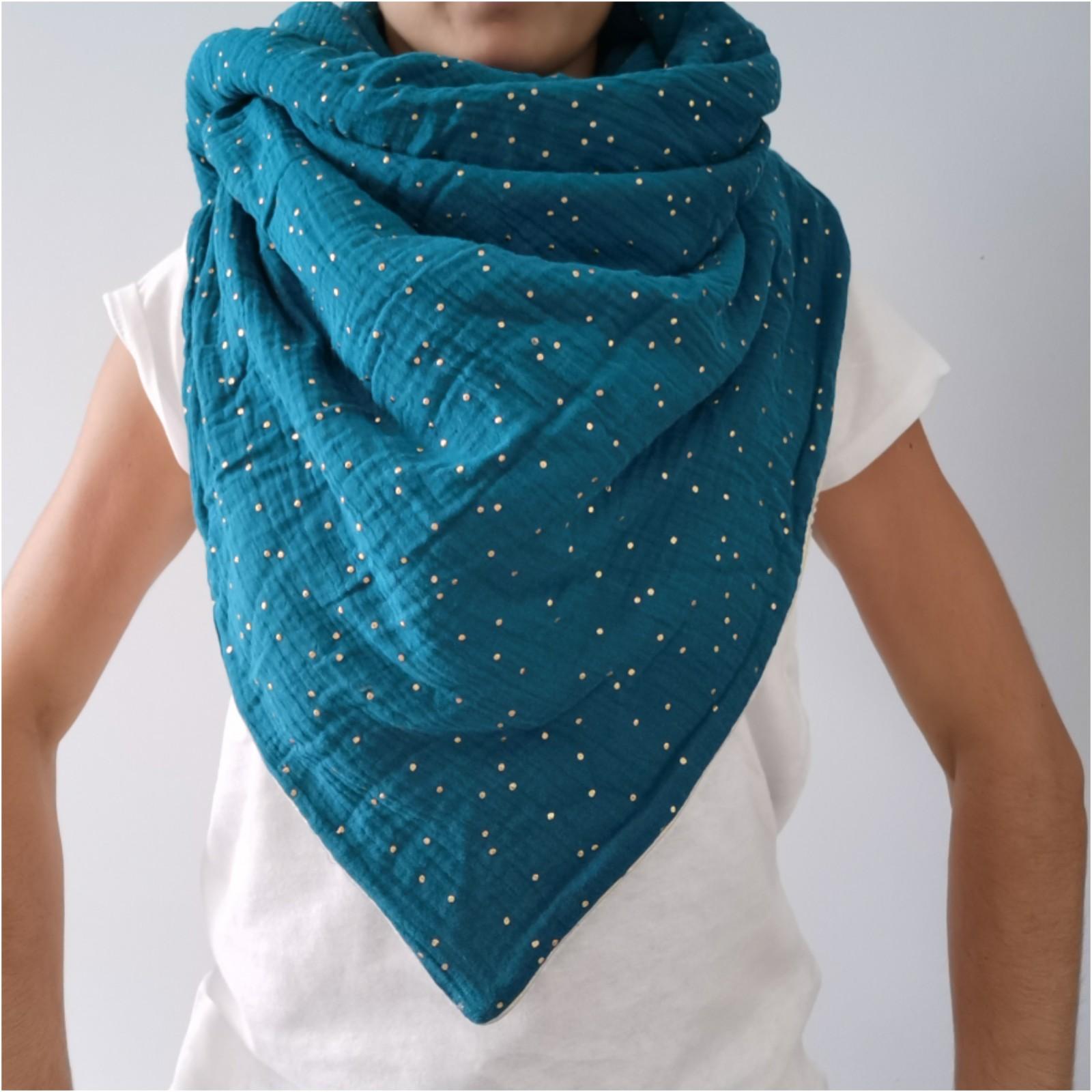 Bleu strass or