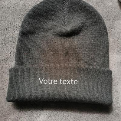 Bonnet tout noir