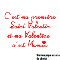 C est ma premiere saint valentin