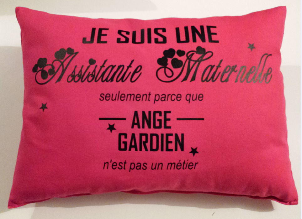 Coussin asistante maternelle 3