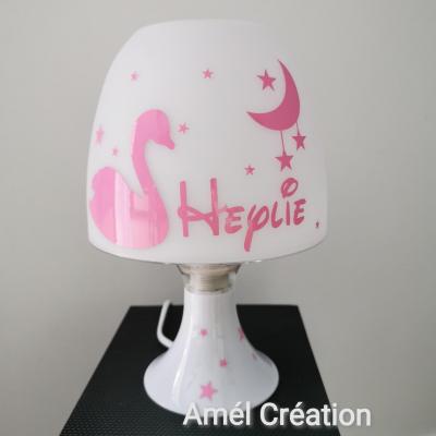 Lampe de chevet - modèle cygne