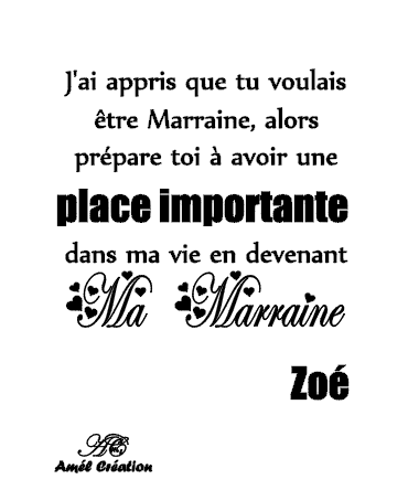 Devenir marraine