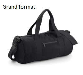 Grand sac polochon - à personnaliser