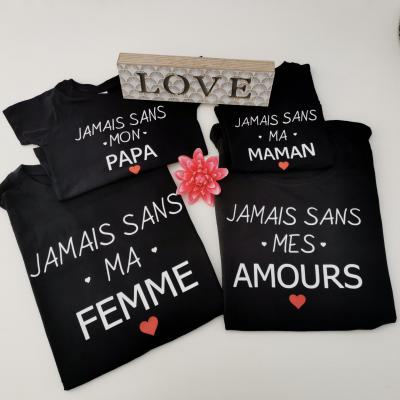 Ensemble 4 TEE SHIRT OU BODY - jamais sans....