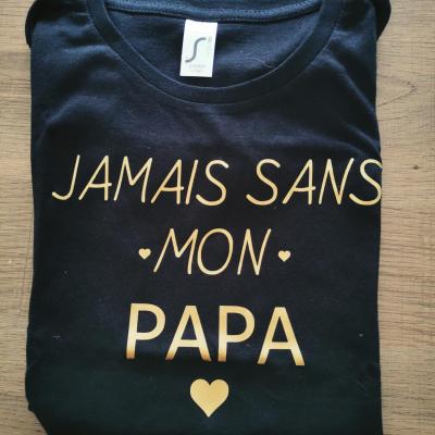 Tee shirt jamais sans 8ans