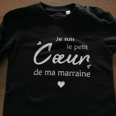 Tee shirt petit coeur