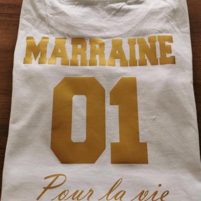 Tee shirt  marraine 01