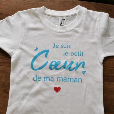 Tee shirt petit coeur