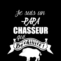 Je suis un papa chasseur qui dechiiiire avec sanglier