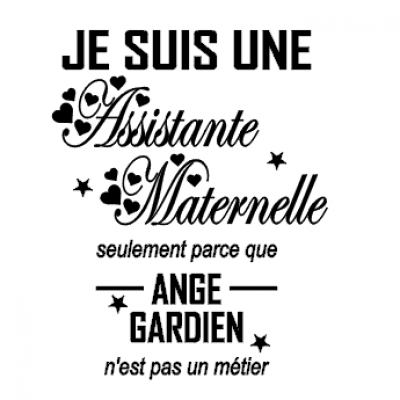 Sticker Assitante maternelle