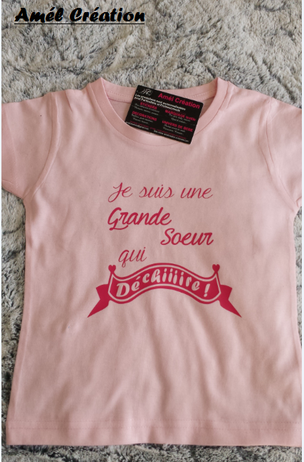 Je suis une grande soeur qui dechire en rose