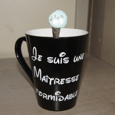 Stickers pour mug texte au choix