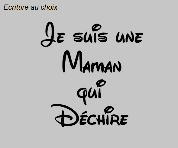 Je suis une maman qui dechire