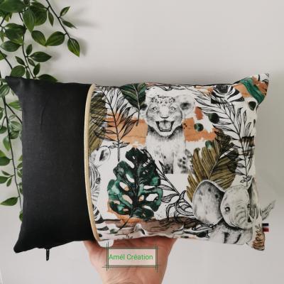 Coussin jungle