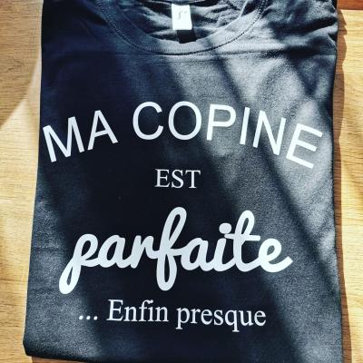 Tee shirt MC homme - Ma copine est parfaite...