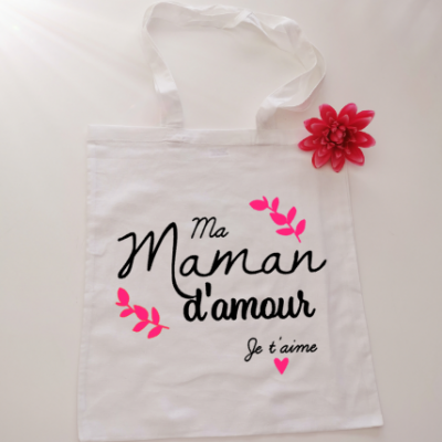 Tote bag  maman d'amour