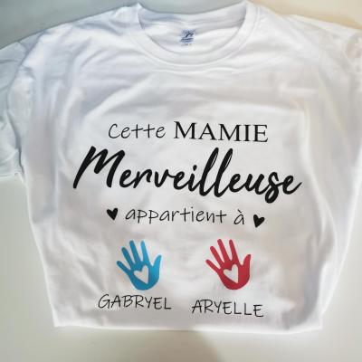 Tee shirt MC femme- mamie merveilleuse