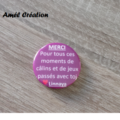 Badge Merci pour tous ces moments....