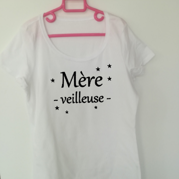 Tee shirt MC femme - Mère veilleuse