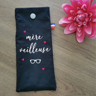 Etui lunettes - mère veilleuse