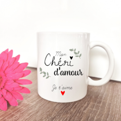 MUG  - mon (ma) chéri(e) d'amour