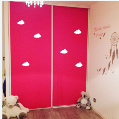 Sticker nuage style scandinave - 1 couleur