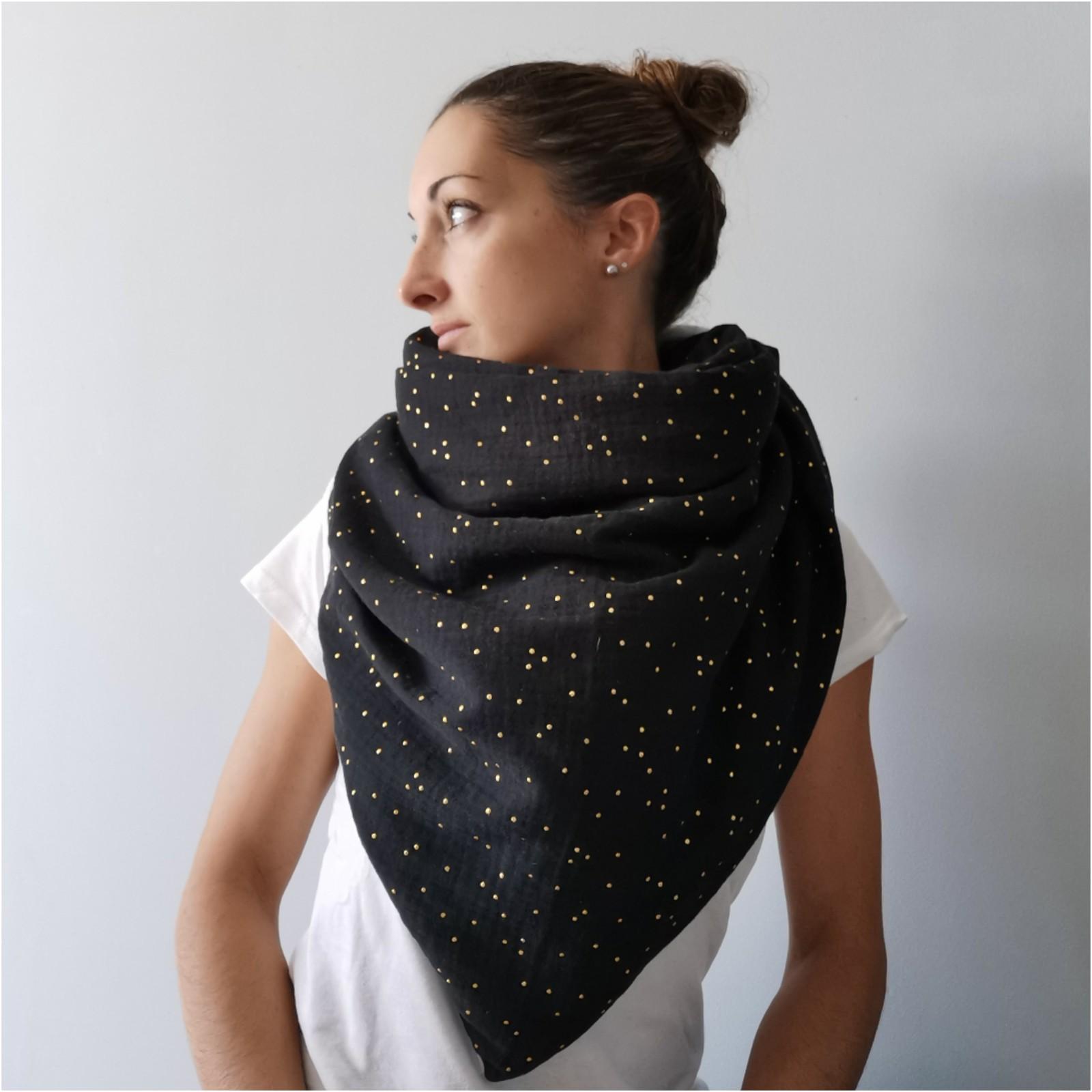 Noir strass or