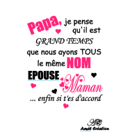 Papa epouse maman 1