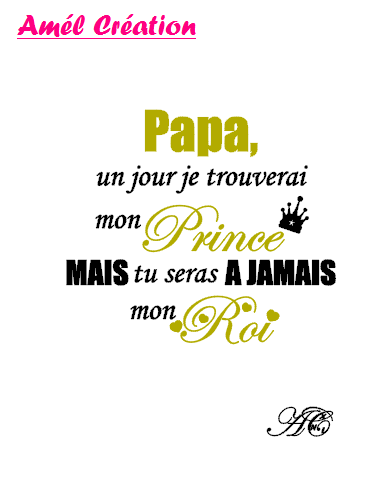 Papa un jour je rencontrerai mon prince 4