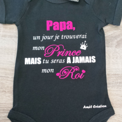 Papa un jour je trouverai mon prince mais tu resteras à jamais mon roi