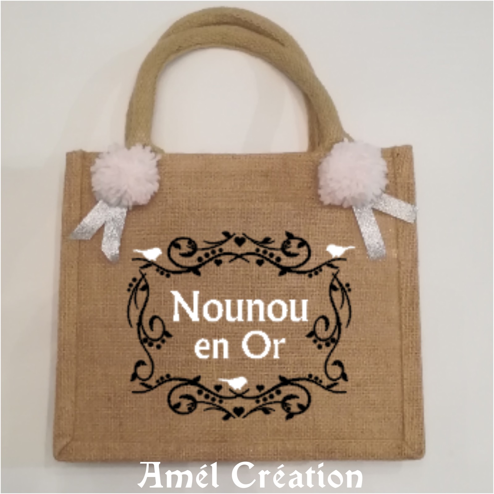 Petit cabas nounou en or