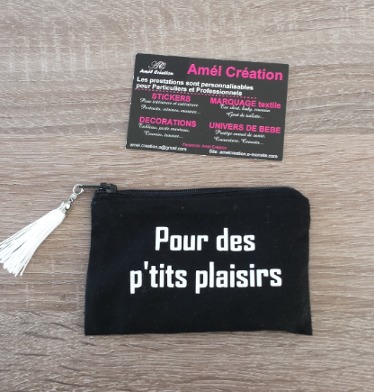 Petit porte monnaie pompom