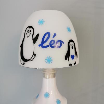 Lampe de chevet - modèle pingouins