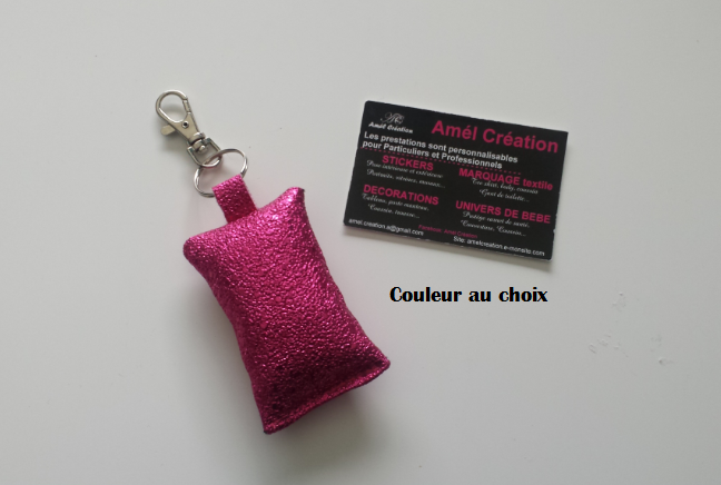 Porte cle paillette 2