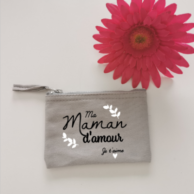 Petit porte monnaie maman d'amour