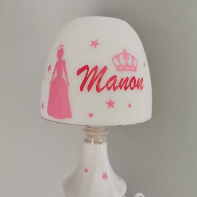 Lampe de chevet - modèle Princesse couronne