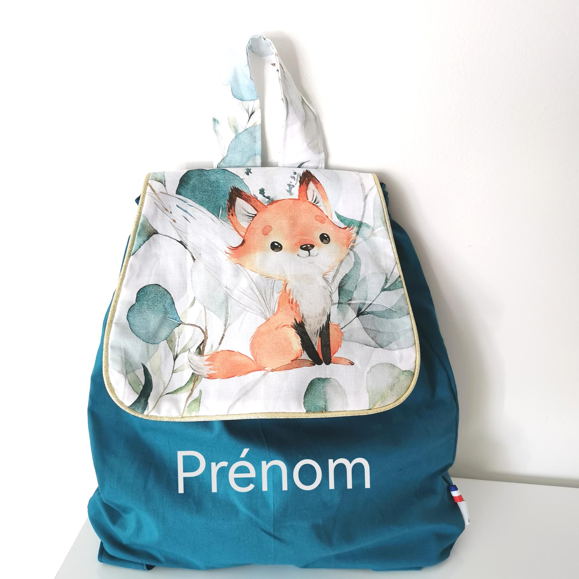 cartable renard personnalise