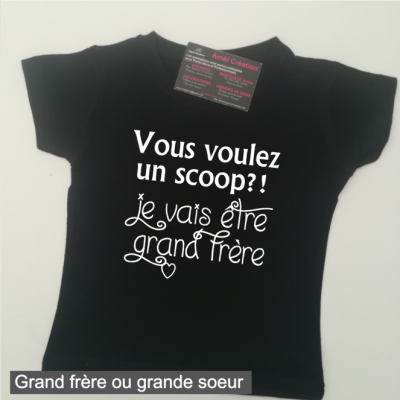 Vous voulez un scoop grand(e) frère/soeur