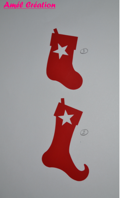 Sticker botte de noel