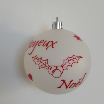 Stickers houx + joyeux noël + coeurs + étoiles