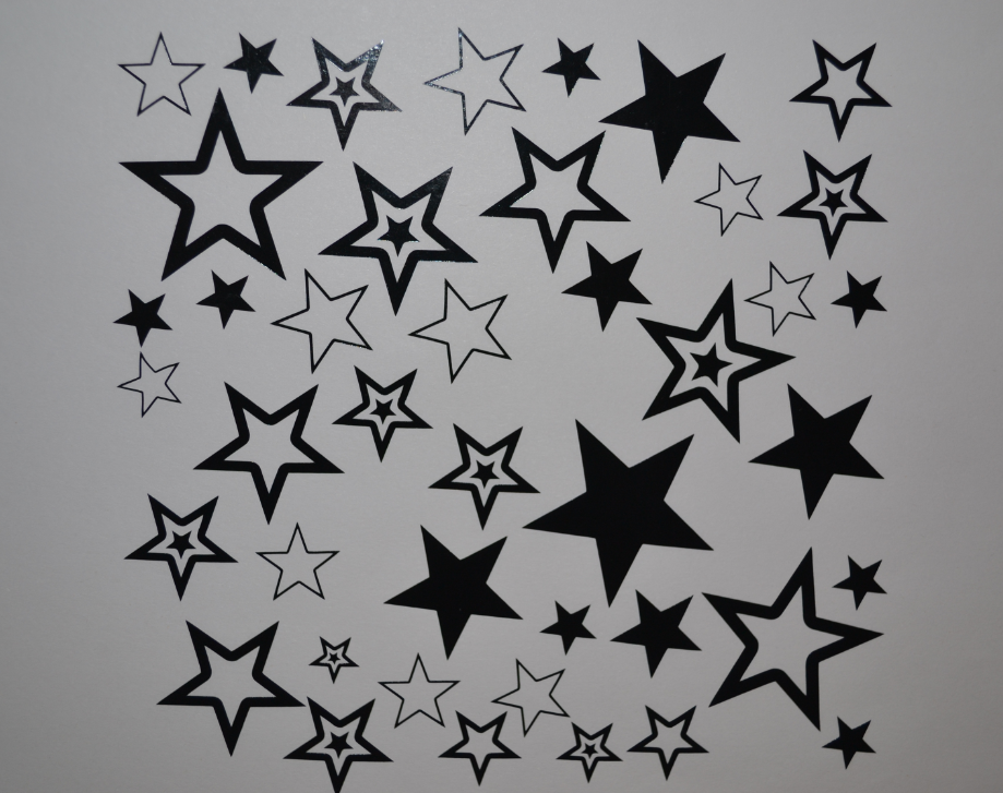 Sticker planche etoiles