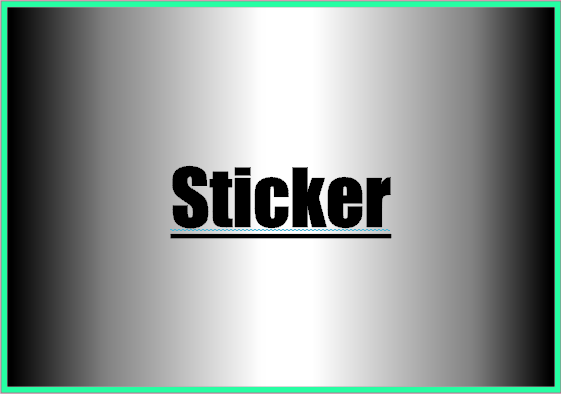 Sticker