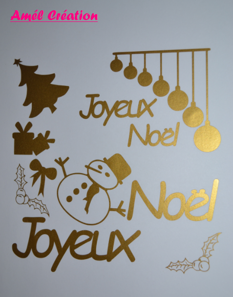 Stickers planche deco