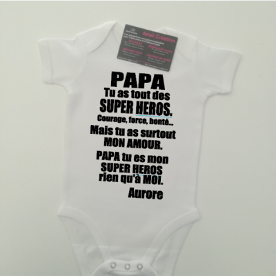 Papa - super héros