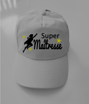 Casquette super maîtresse