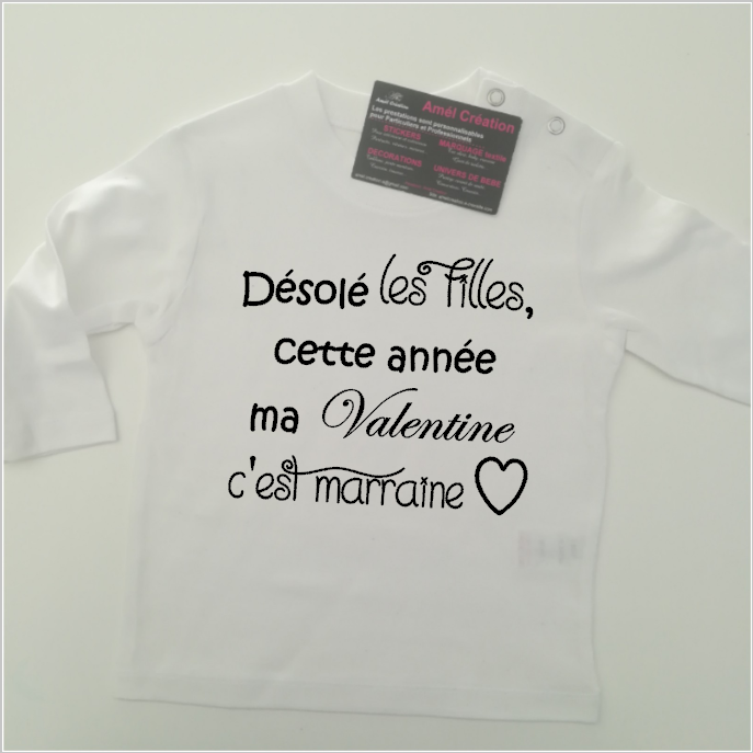 Désolé les filles cette année ma valentine
